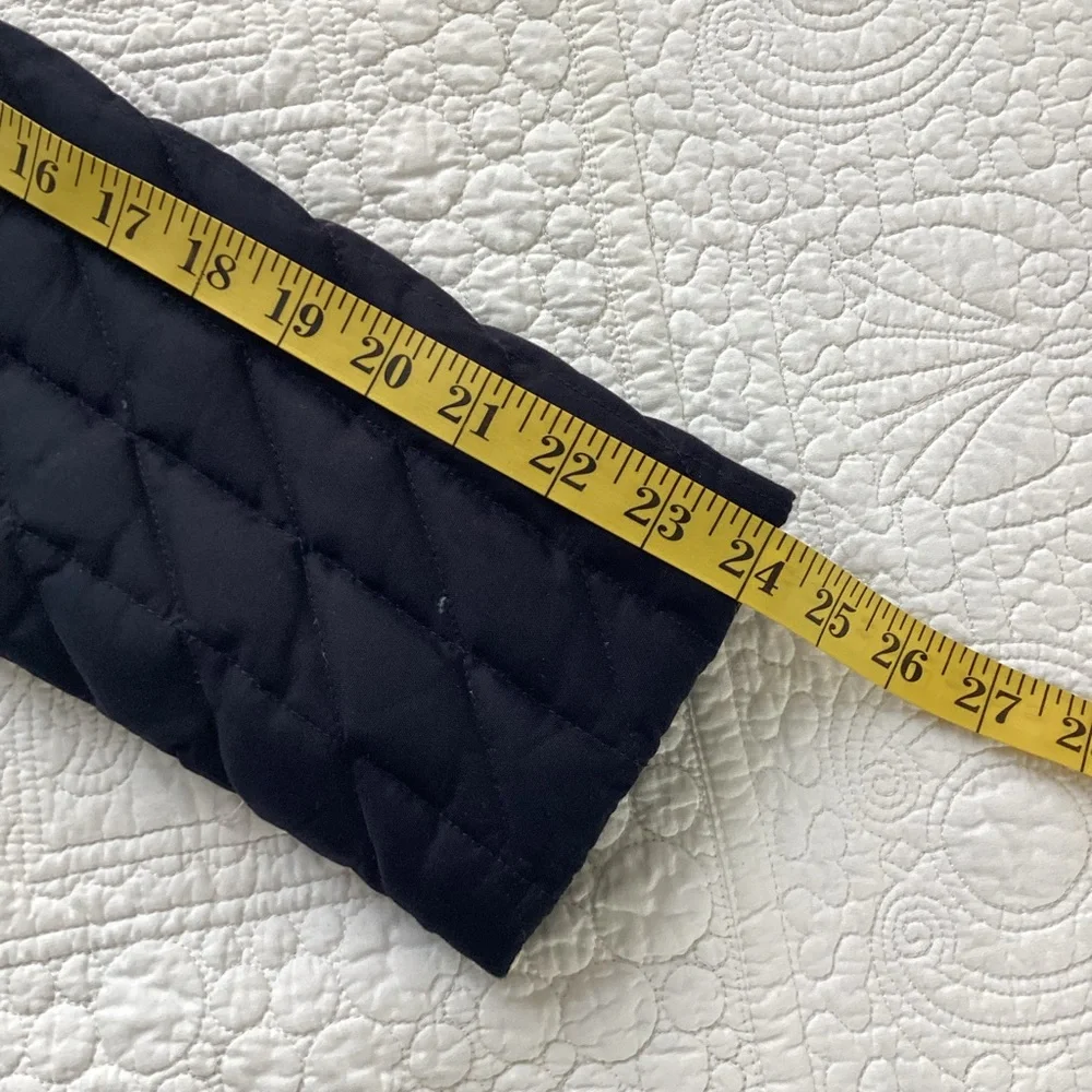 Eddie‎ Bauer Women’s Premium Goose Down Quilted Barn Jacket Black Size Small